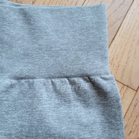 BO+TEE Super Sculpt Seamless Leggings Light Gray Heather XXS/XS - Picture 3 of 11